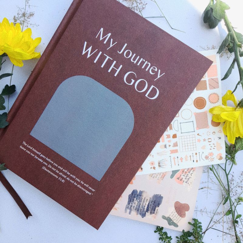 

My Journey with God Planner Ver. 1// Christian Journal/ Christian Planner