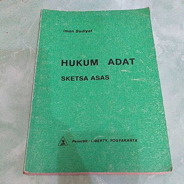 

Hukum Adat sketsa asas