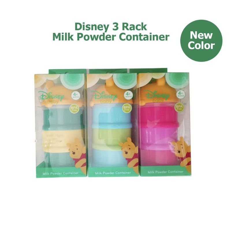 KIDDY DISNEY Milk Powder Rack Countainer 3 Tingkat