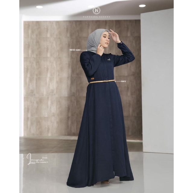 GAMIS LUISA DRESS BY NADHEERA LUXURY