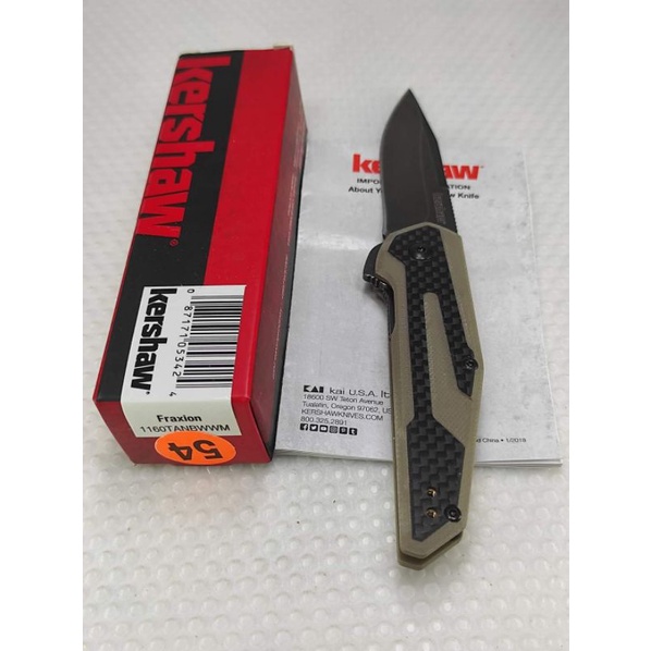 EDC Kershaw Fraxion 1160TANBWWM