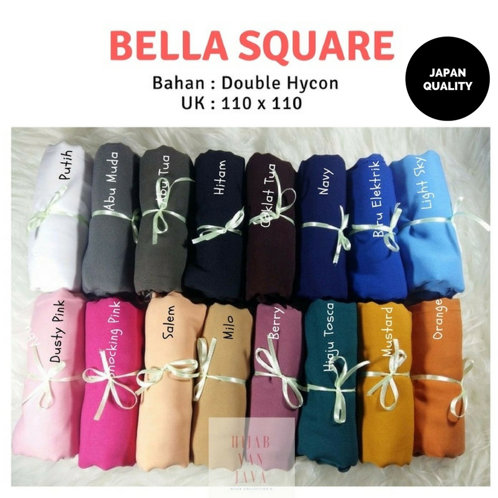 Kerudung Bella Square Printing - Gallery Islami Terbaru