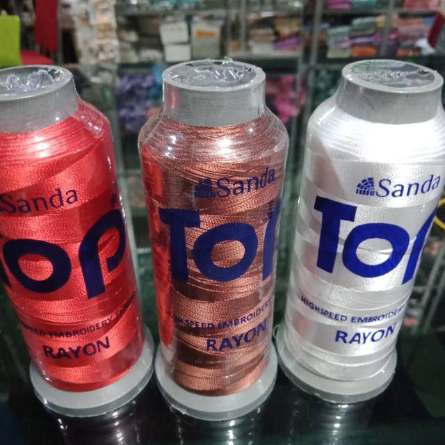 Benang bordir merk TOP