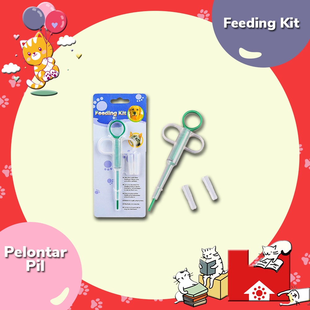 Promo Pet Piller Kit Alat Pelontar Obat Hewan Pendorong Kapsul Spetan Kucing Anjing