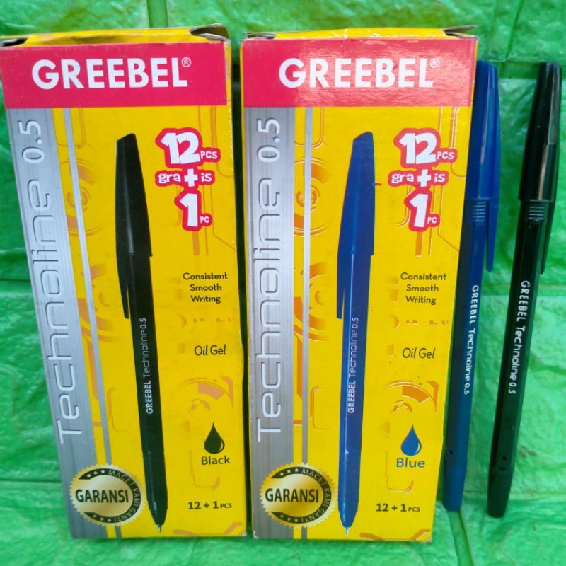 

PULPEN OIL GEL GREEBEL TECHNOLINE 0,5 PENA JEL MINYAK GROSIR
