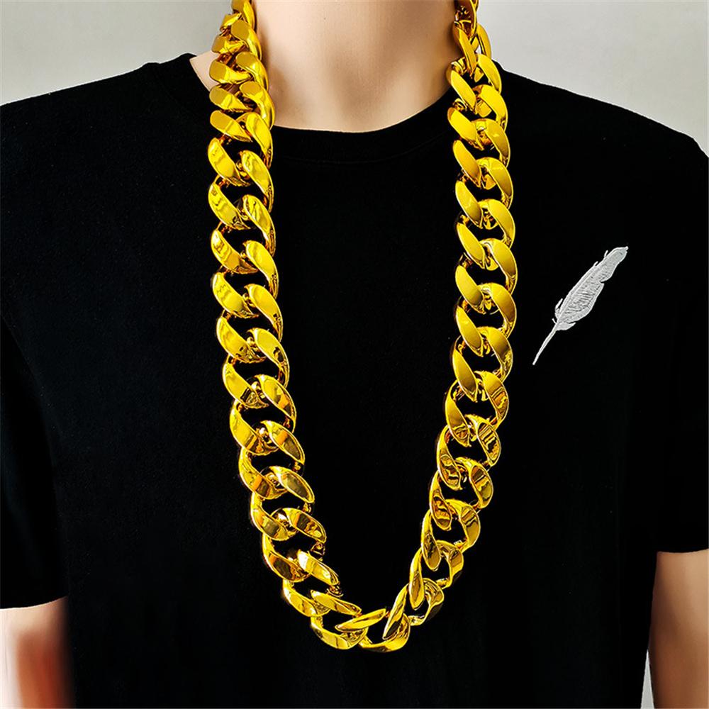 Kalung Rantai LILY Keren Hadiah Persahabatan Pesta Perhiasan Chunky Chain Gothic Hip Hop