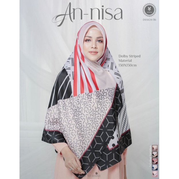 ( new syar'i ) ÀN - NISA by YEFFA scarf