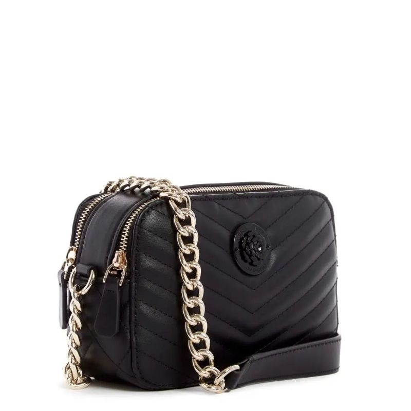 GUESSS Noelle Quilted Camera Crossbody