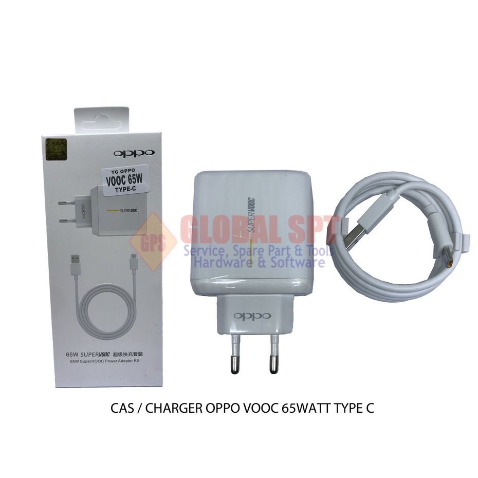 TC CAS / CHARGER OPPO VOOC 65WATT TYPE C