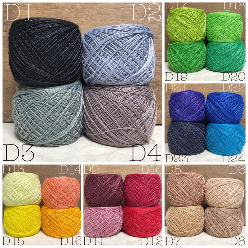 Benang Rajut Soft Cotton Doily United ( Doily Lace Yarn )