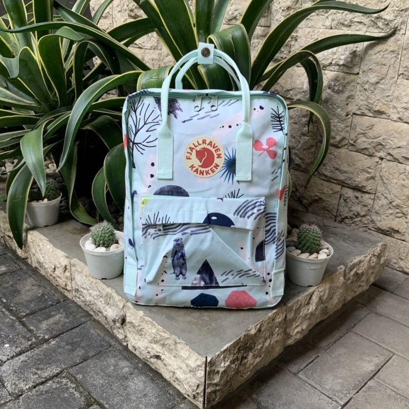 FJALLRAVEN KANKEN ART BIRCH FOREST BACKPACK