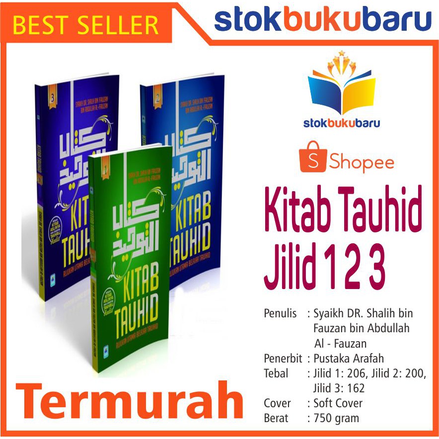 Jual Buku Kitab Tauhid Jilid 1 2 3 LENGKAP | Shopee Indonesia