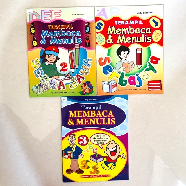 Buku Anak PAUD TK Terampil Membaca & Menulis A
