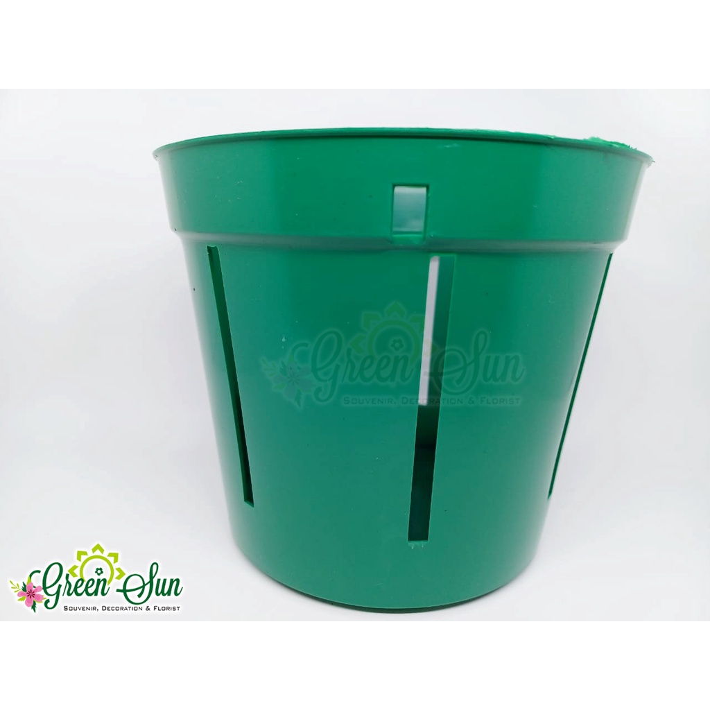 Pot Anggrek Hijau - Pot Tanaman - Pot Anggrek - Pot Tanaman Hias