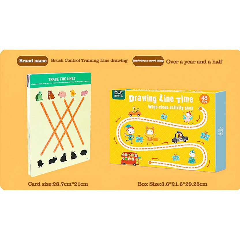 GIJ - Learn Fun Alat Gambar Anak Line Drawing Set Game Toy