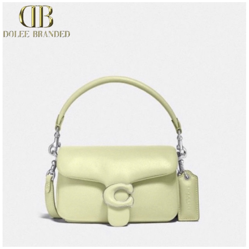 Coach Pillow Tabby Shoulder Bag 18 Lime (C3880)