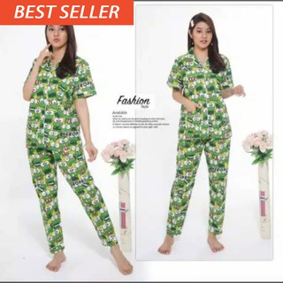 Piyama Wanita Dewasa Baju Tidur Wanita CP Pajamas Honeybee