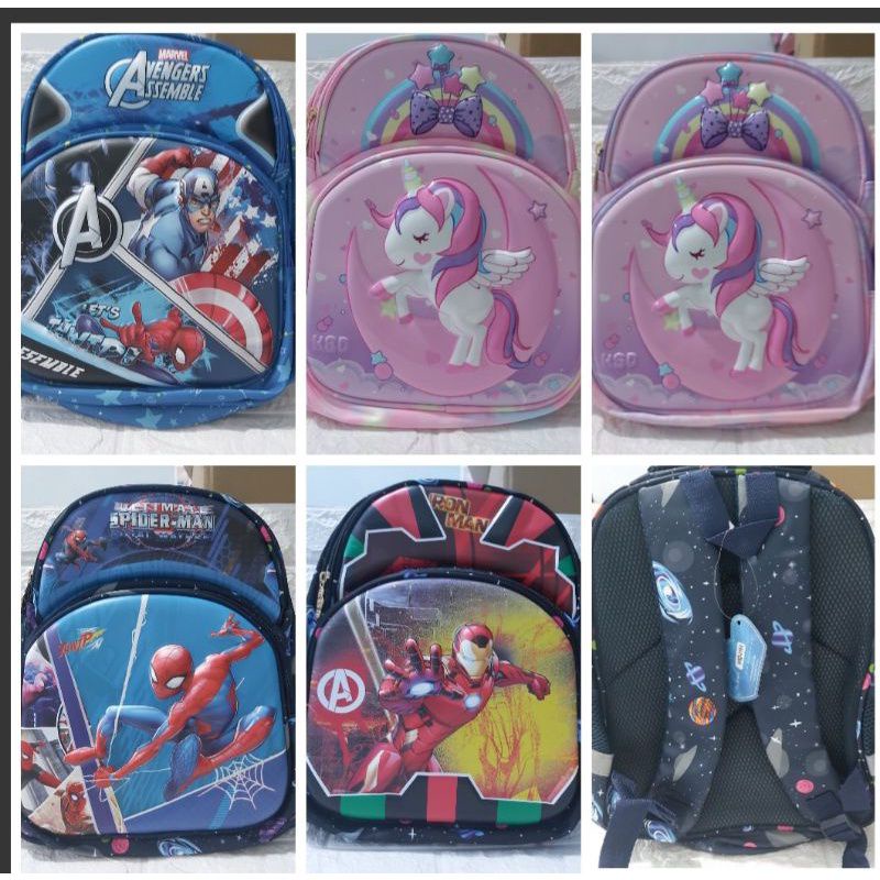 Tas Ransel Timbul Import Karakter Hsd 2154