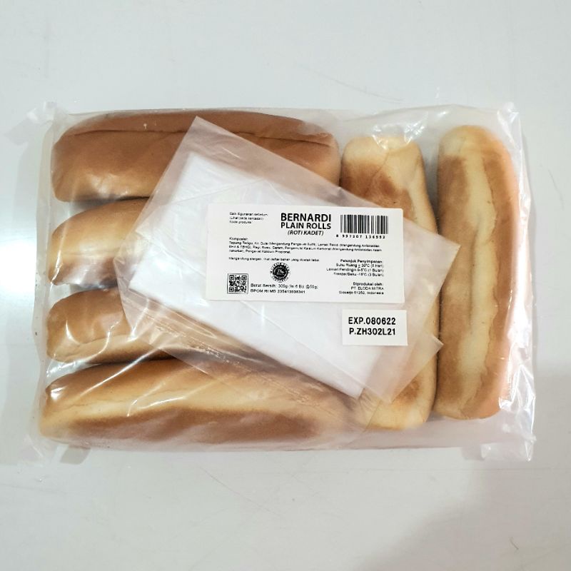 Bernardi Roti Hotdog 6 pcs