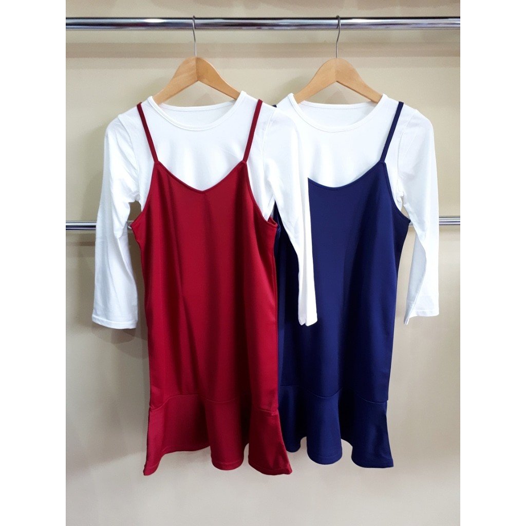 Dress Inner Lengan panjang