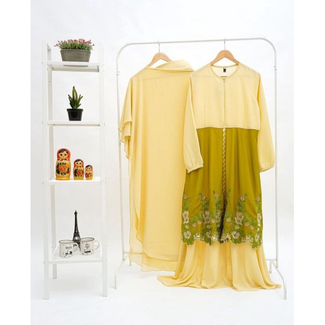 Gamis Syari Bordir Premium terbaru 2023