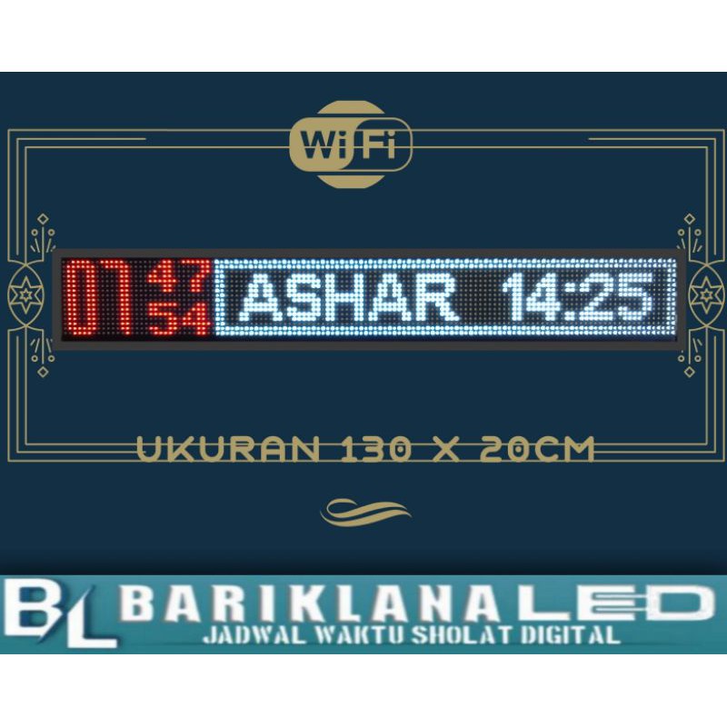PROMO jadwal waktu sholat / jam masjid / jam digital / jam sholat / jam waktu sholat TERMURAH
