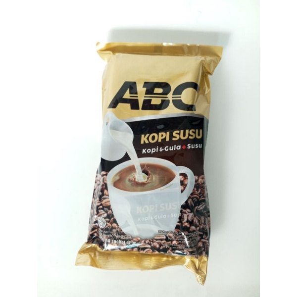 

Kopi ABC susu renceng 10 sachet