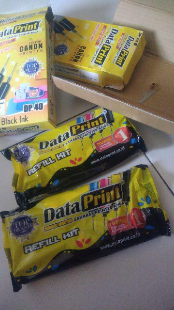 Dataprint refill kit tinta suntik hitam printer canon dp 