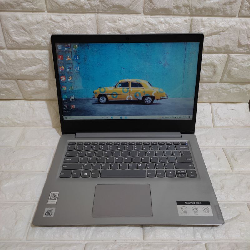 LAPTOP LENOVO IDEAPAD S145 - CORE I5 1035G1 - RAM 4GB - SSD 256GB MULUS BERGARANSI