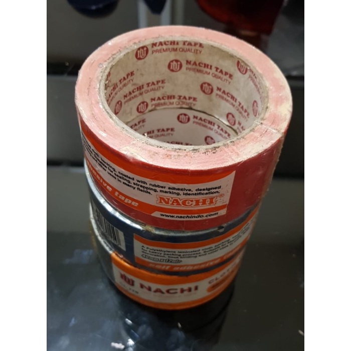 

Segera Miliki Lakban Kain 48Mm/2" X 12Mtr Nachi Bagus