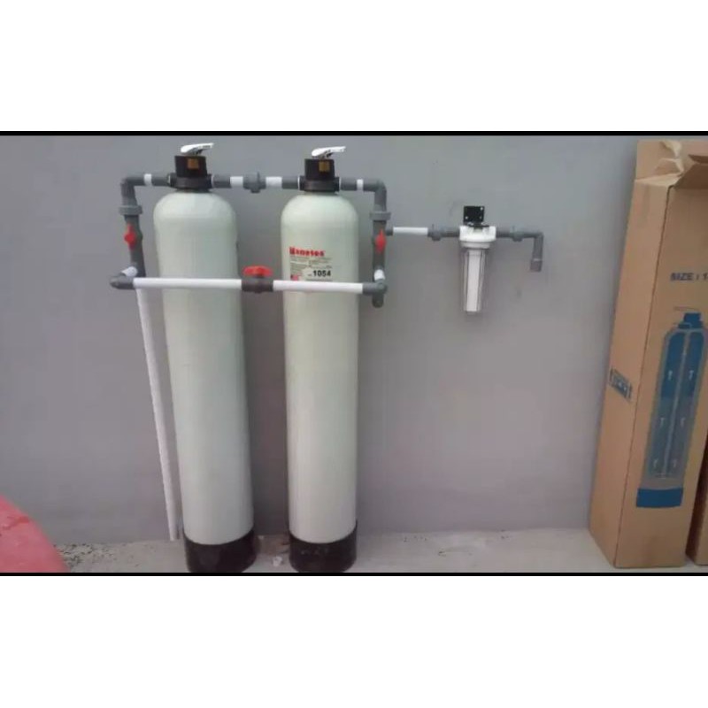 paketan filter penjernih air sumur keruh bau zat besi