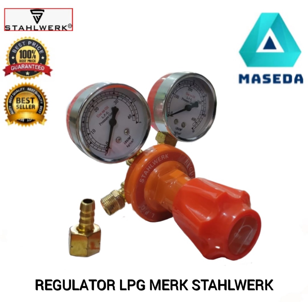 Regulator LPG Propane Las Welding Stahlwerk