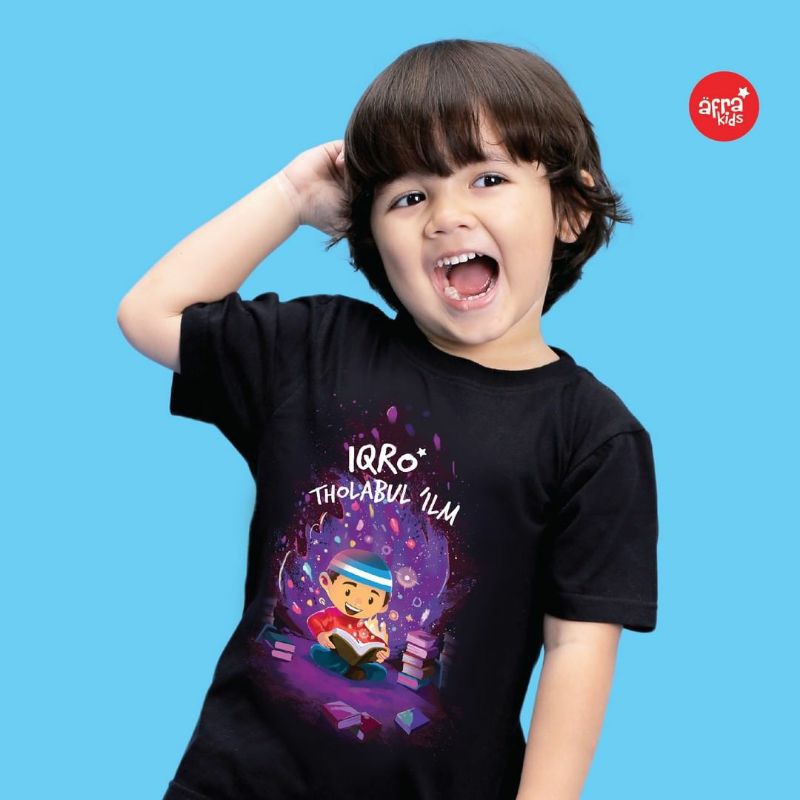 Kaos Anak Muslim Lengan Pendek Afrakids