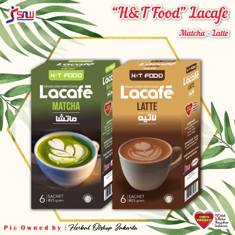 

H & T Food Lacafe Latte Isi 6 Sachet