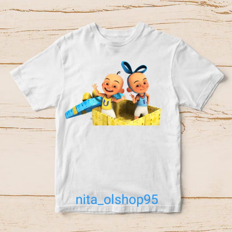 baju Upin dan Ipin kado ulangtahun