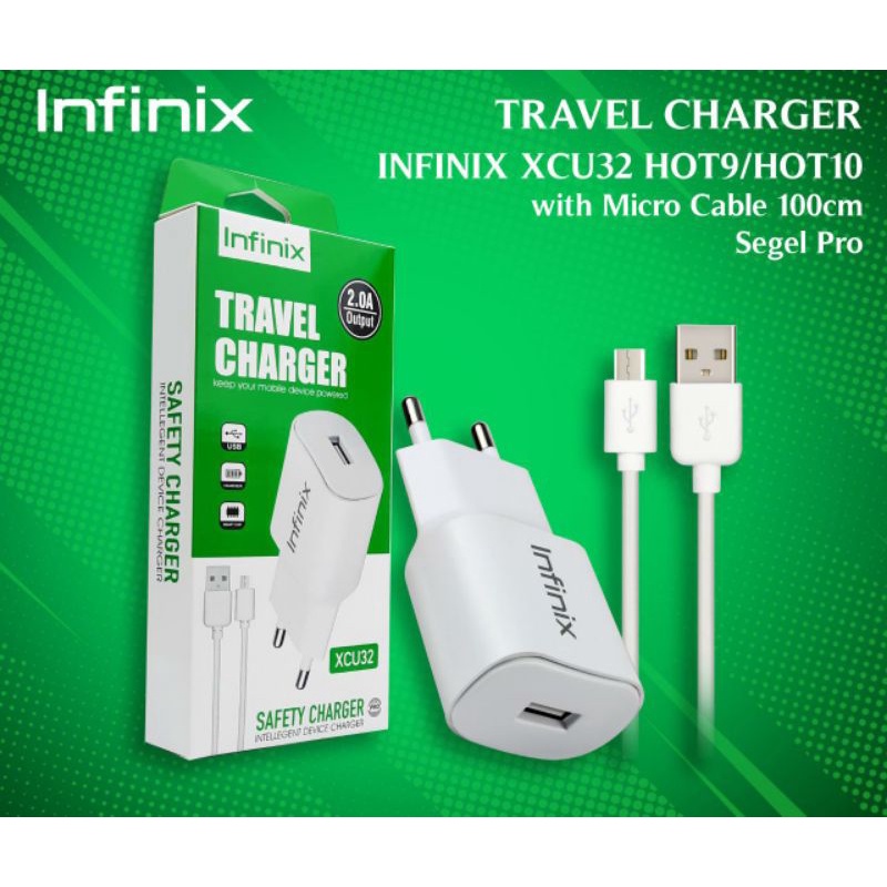 CHARGER INFINIX XCU32 CASS INFINIX 2.0A CHARGER INFINIX