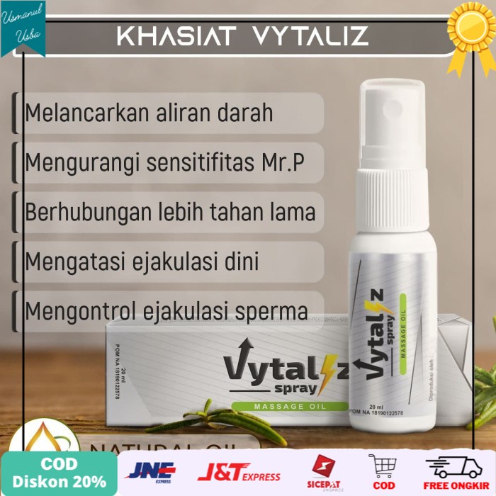 

◾COD◾ Obat Kuat Herbal Pria Tahan Lama VYTALIZ