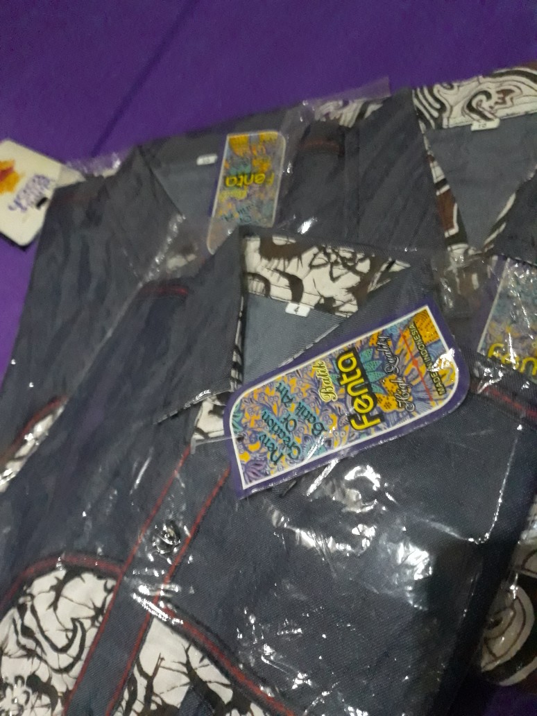 Batik Anak Cowok Kombinasi Lengan Pendek Model Jangkis