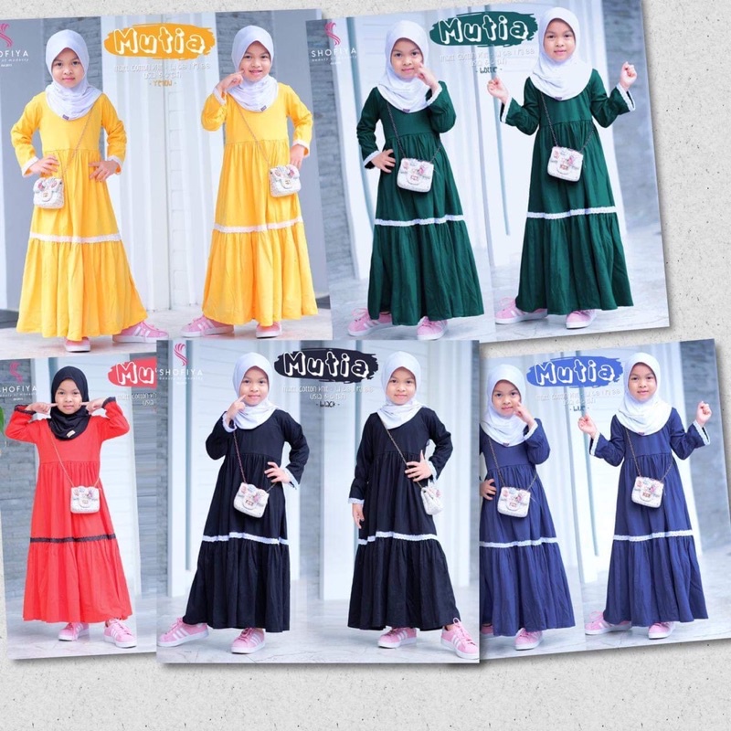 GAMIS ANAK MUTIA DRESS