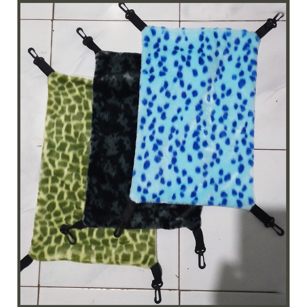 Ayunan 2 Lapis - Hammock - Kucing Anjing Musang SG / Double Layer Pet Hammock