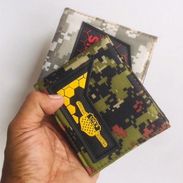 dompet lipat motif loreng tempel karet #dompet #dompetlipat #dompetpria #dompetremaja #dompetcowok