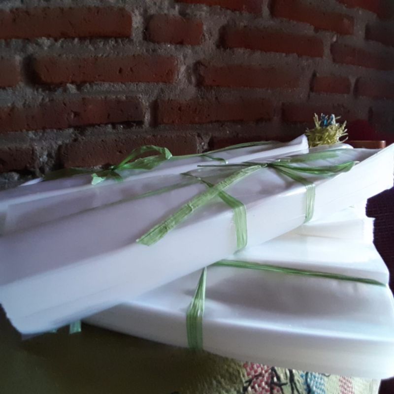 Plastik Lipat - Plastik PP Baglog Jamur Tiram 0,4×18×35