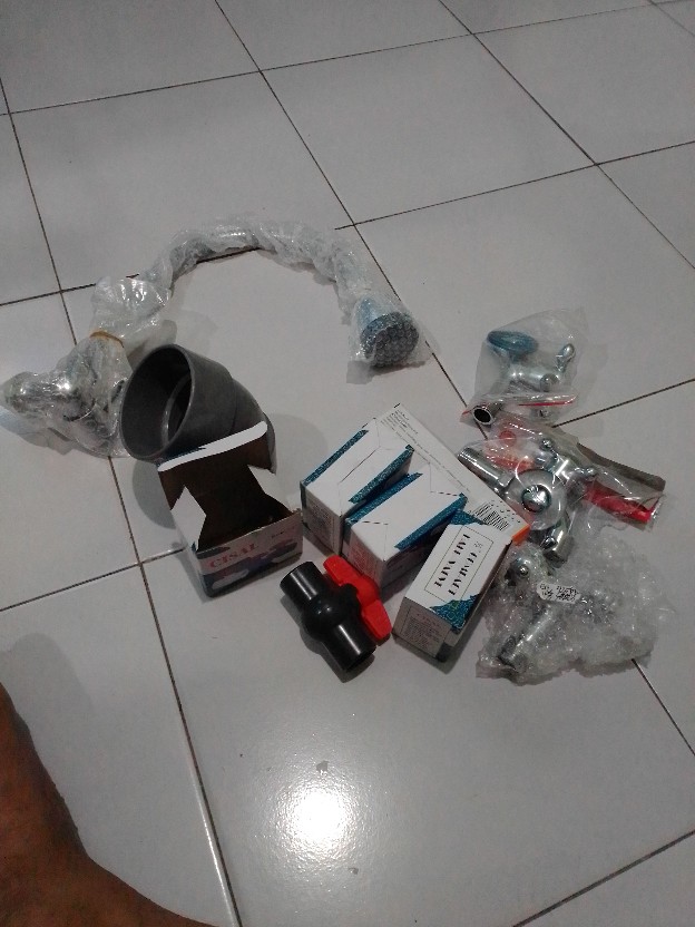 Keran Air Angsa Bak Cuci Piring Fleksibel Besi Stanlees Chrome Wanly 1/2”