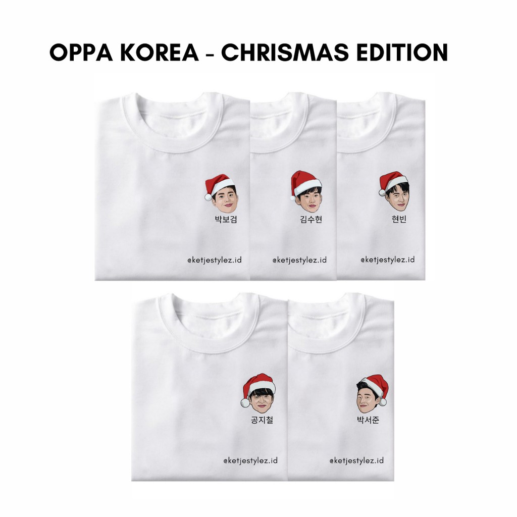 KAOS KIM SOO HYUN PARK SEO JOON BO GUM GONG YOO HYUN BIN -  Christmas New Year Gift / CHRISTMAS NATA