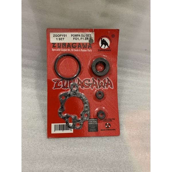 SEAL SIL SET POMPA OLI FORCE 1  F1 ZR ZUNAGAWA