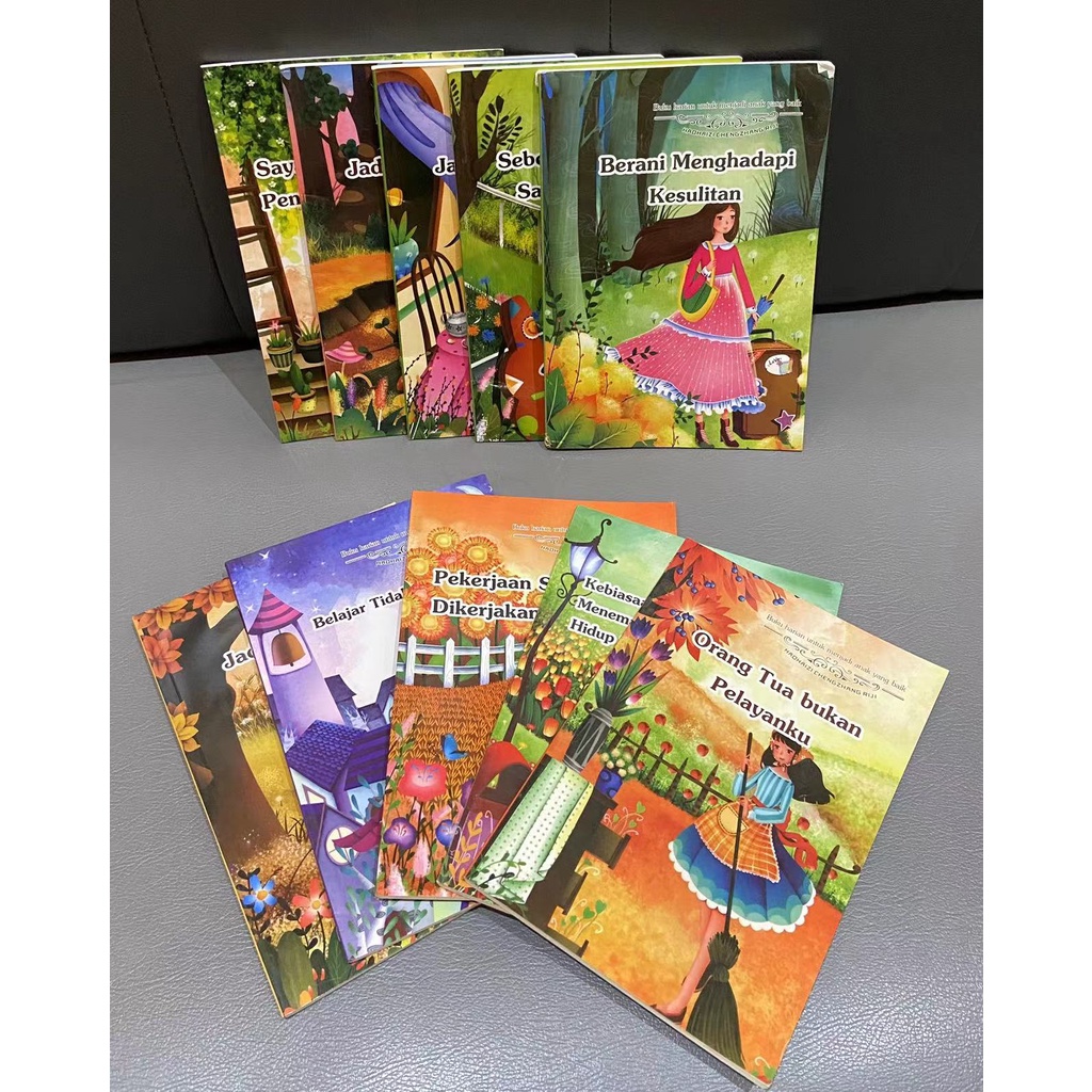 Buku harian untuk menjadi anak yang baik set lengkap 10 buku