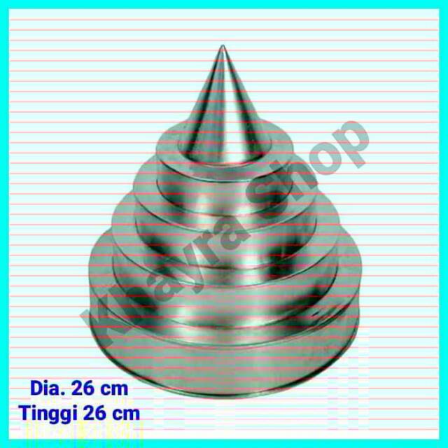 Cetakan nasi tumpeng 26cm/cetakan nasi kuning/cerakan nasi/Cetakan nasi Candi