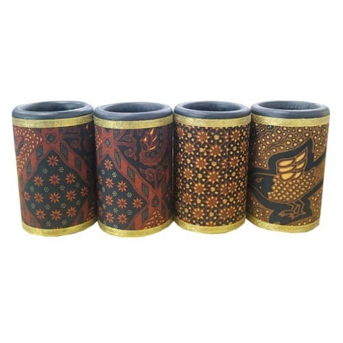 

TEMPAT PENSIL KAYU MOTIF BATIK ORIGINAL | WOODEN PEN HOLDER