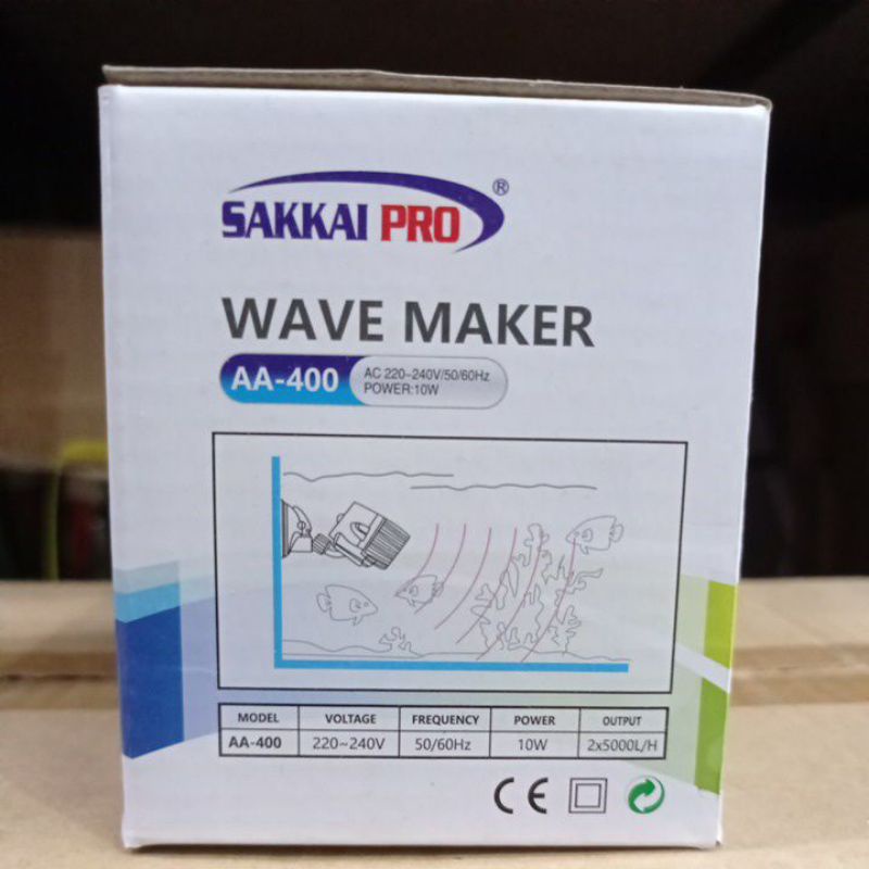 Mesin Arus Ombak Aquarium SAKKAI PRO WAVE MAKER AA 400