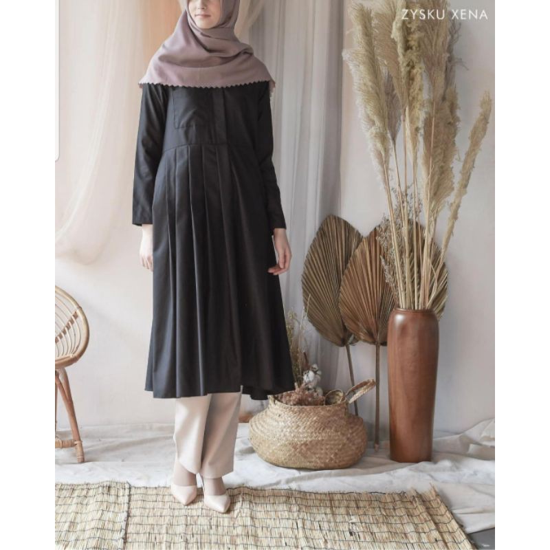 Zysku Xena "Curie Tunik" in Black size s